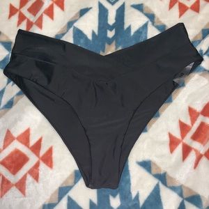 Black bikini bottoms